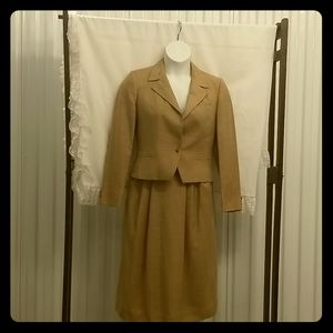 Vintage Arthur Chapnik Khaki Women's suit